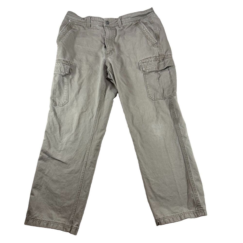 Gander Mountain Guide Series Straight Leg Cargo Pants Men Hiking Outdoors 36x30